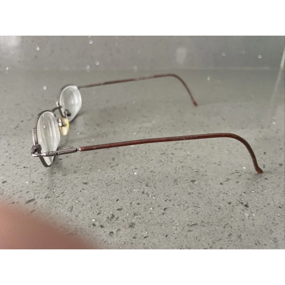 Eyeglasses Frames ONLY Tribeca 207 50-18-145 Shiny Brown Full Rim